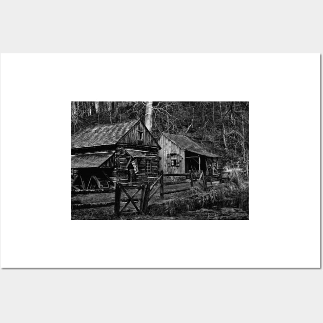 Country Living In Black And White Wall Art by JimDeFazioPhotography